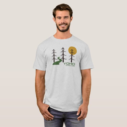 Yoho National Park Trail Tシャツ (正面フル)