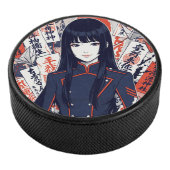 Yokai and protective talismans depicted in a Japan アイスホッケーパック (3/4)