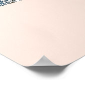 Yokohama Japan City Map ポスター (角)