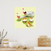 Yokohama Red Shoulder Family ポスター (キッチン)