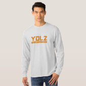 YOL2ただオレンジ引用文のすべての色二度住んでいます Tシャツ (正面フル)