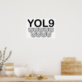 YOL9ポスおもしろいター ポスター (キッチン)