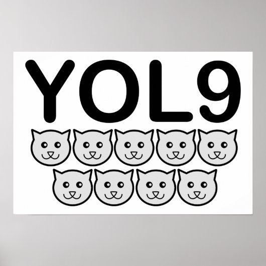 YOL9 楽しいポスター ポスター (正面)