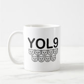 YOL9 楽しいマグカップ コーヒーマグカップ (左)