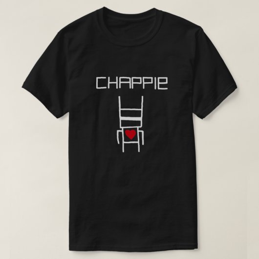 Yolandi's Chappie Shirt White Version Premium Tシャツ (デザイン正面)