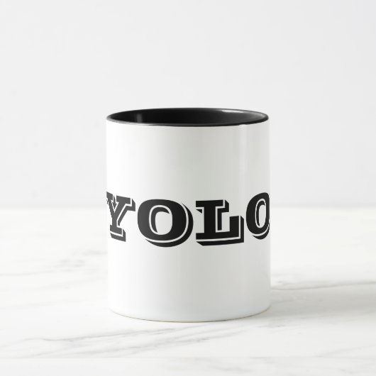 YOLOのマグ マグカップ (中央)