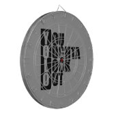 YOLOの垂直箱 ダーツボード (正面左)