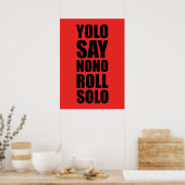 YOLOソ転がロ ポスター (キッチン)