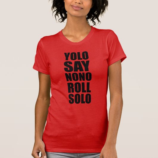 YOLOソ転がロ Tシャツ (正面)