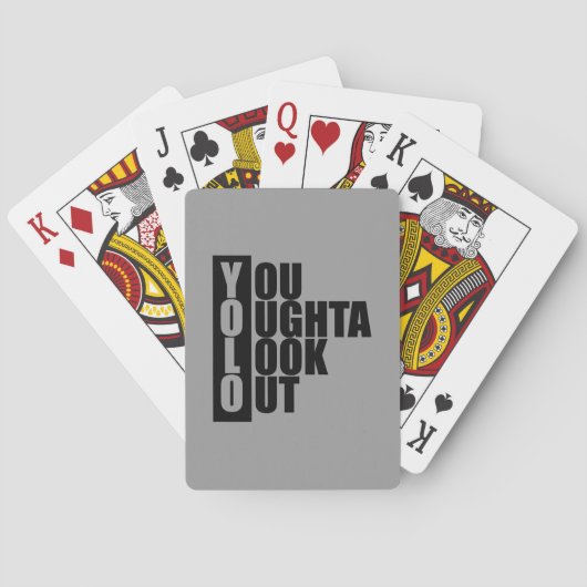 YOLO縦型ボックス トランプ (裏面)