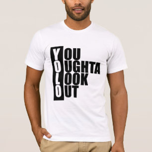 YOLO縦型ボックス Tシャツ