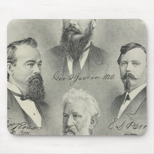 Yolo郡医師、歯科医 マウスパッド (正面)