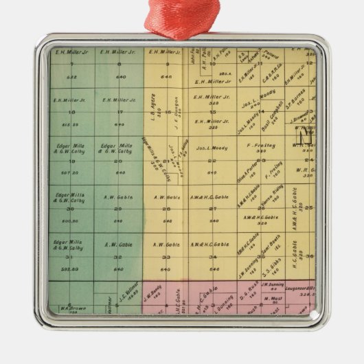 Yolo郡4 メタルオーナメント (正面)