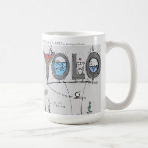 YOLO コーヒーマグカップ