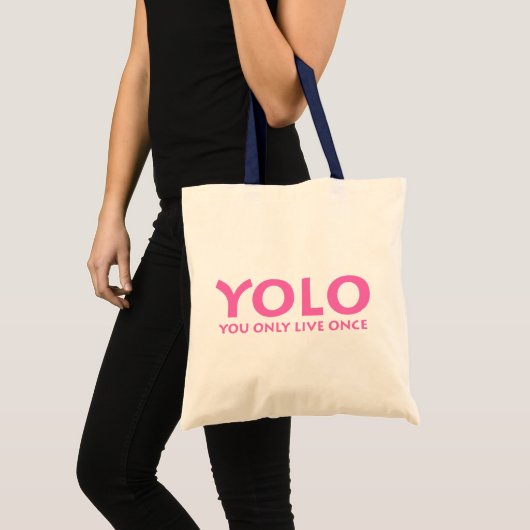 YOLO トートバッグ (正面(商品))