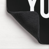 Yolo - Cool New Hip Hop Rap Funny Gift Tee  マウスパッド (コーナー)