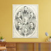 Yolo Countyの医師、歯科医師 キャンバスプリント (インサイチュ (リビング))