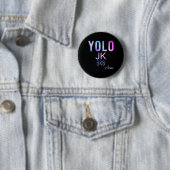 Yolo Jk Brbイエスおもしろいイースターデー総太陽のEcl 缶バッジ (インサイチュ)