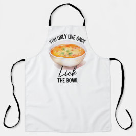 YOLO, Lick the Bowl  エプロン