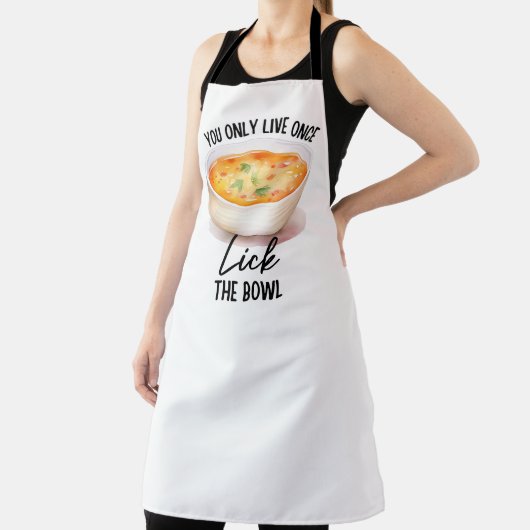 YOLO, Lick the Bowl エプロン (インサイチュ)