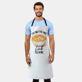 YOLO, Lick the Bowl  エプロン (着用した状態)