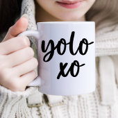 Yolo Youは一度だけ生きる コーヒーマグカップ