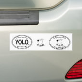 Yololliのデカール! バンパーステッカー (車上)