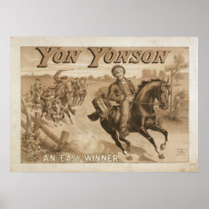 YON YONSON 遊 Act VAUDEVILLEポスター ポスター