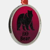 Yonah -チェロキー兄弟くまのオーナメント メタルオーナメント (右)