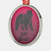 Yonah -チェロキー兄弟くまのオーナメント メタルオーナメント (左)