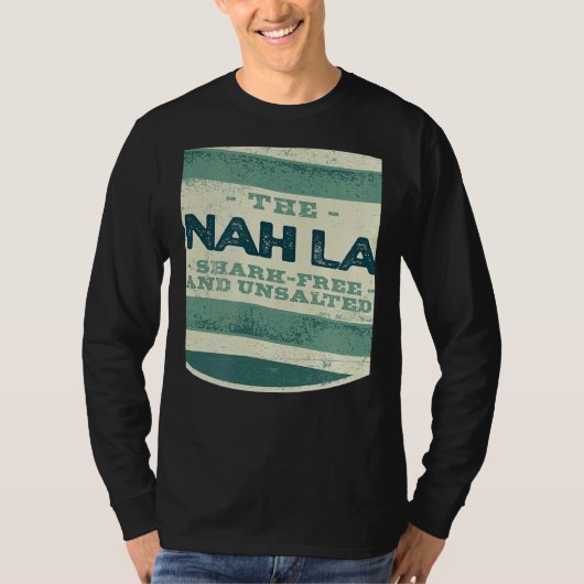Yonah Lake Shark Free and Unsalted Camping Georgia Tシャツ (正面)