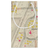 Yonkersの地図の地図書 スモールペーパーバッグ (裏面)
