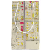 Yonkersの地図の地図書 スモールペーパーバッグ (正面)