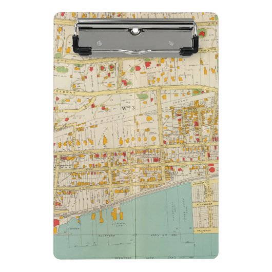 Yonkersの地図書 ミニクリップボード (正面)