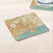 Yonkersニューヨーク スクエアペーパーコースター (アングル)
