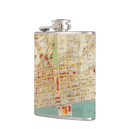 Yonkersニューヨーク フラスク (左)