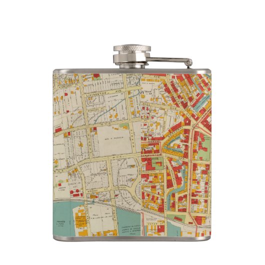 Yonkersニューヨーク フラスク (裏面)