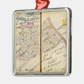 Yonkers、ニューヨーク2 メタルオーナメント (左)