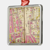 Yonkers、ニューヨーク4 メタルオーナメント (左)