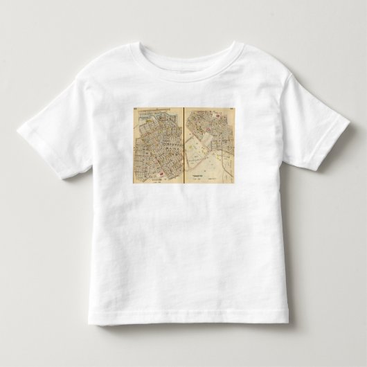 Yonkers、ニューヨーク トドラーTシャツ (正面)