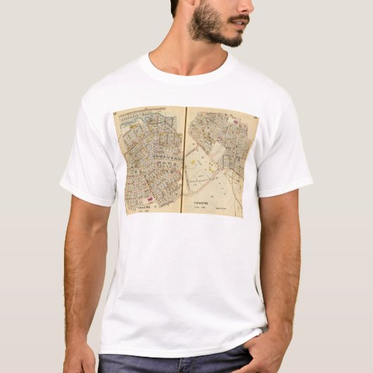 Yonkers、ニューヨーク Tシャツ (正面)