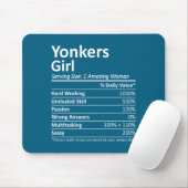 Yonkers Girl Ny New York State Funny City Home Roo マウスパッド (マウス)