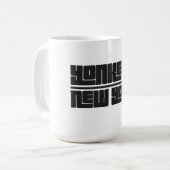Yonkers - New York コーヒーマグカップ (正面左)