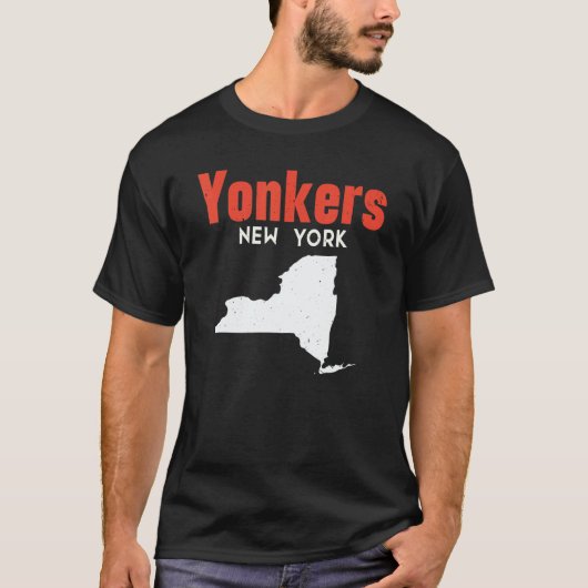 Yonkers New York Usa State America Travel New York Tシャツ (正面)
