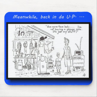 Yooperないガレージセール マウスパッド