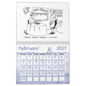 Yooperのカレンダー カレンダー (2月 2027)