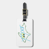 Yooperの荷物のラベル! ラゲッジタグ (正面縦)