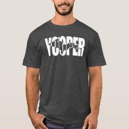YOOPER – ミシガンシャツの上部半島 Tシャツ