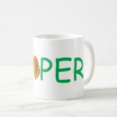 YOOPER-PASTIESのコーヒー・マグ コーヒーマグカップ (正面右)