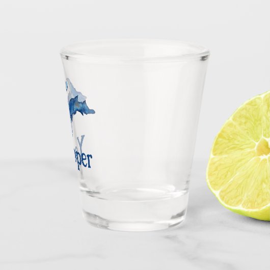Yooper U.P.水彩 ショットグラス (右)